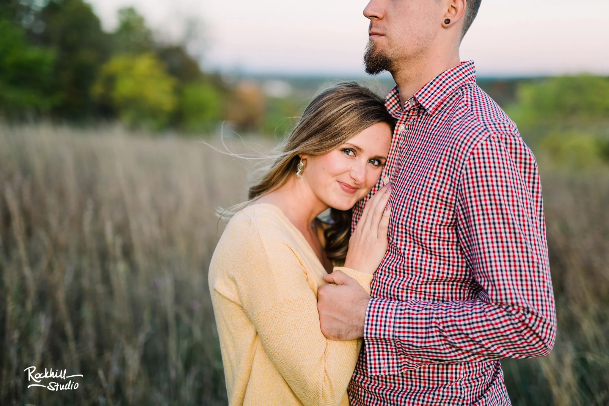 Traverse City Engagement and wedding photography, Cathedral Barn Park, Rockhill Studio