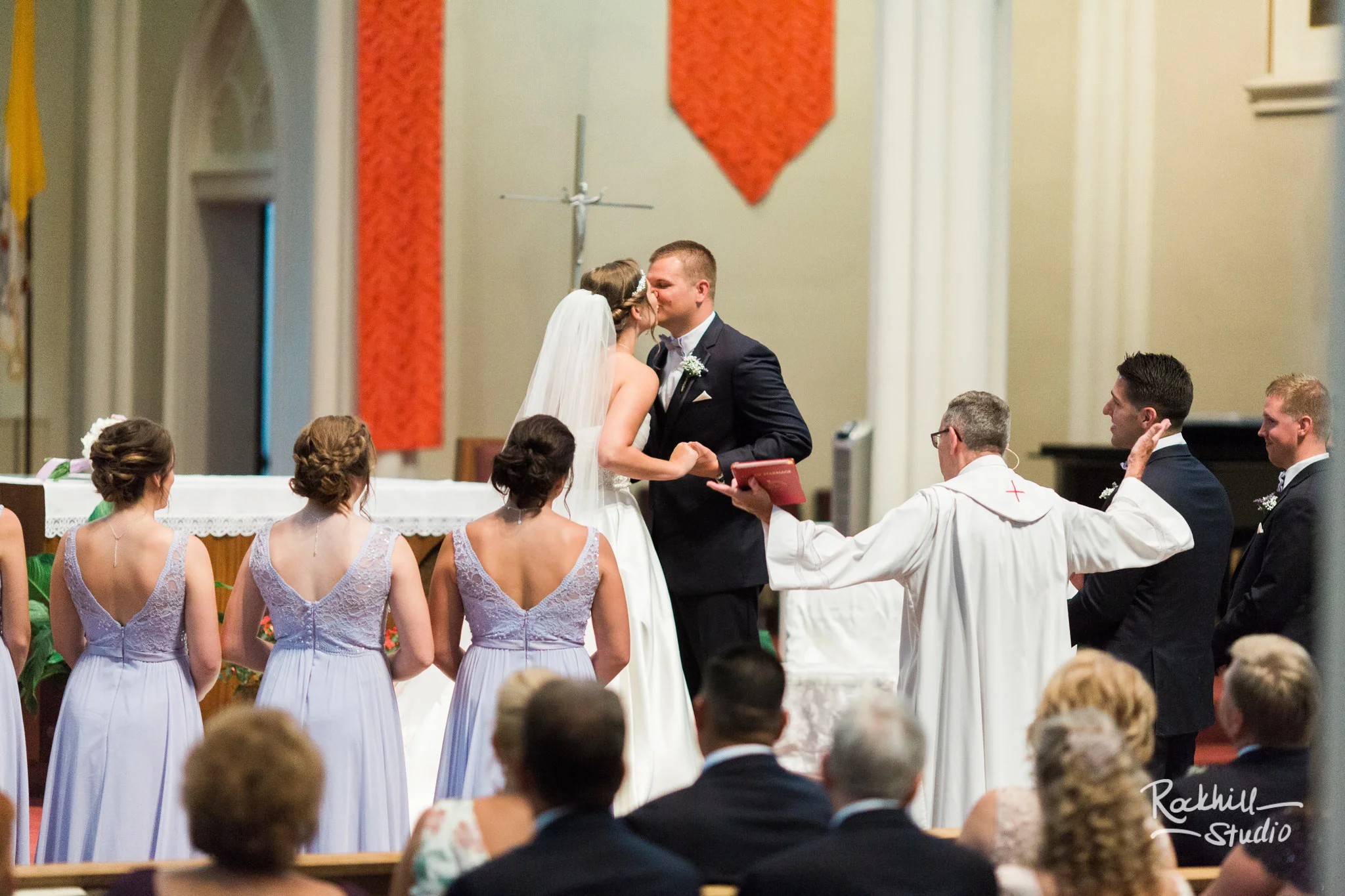 Grand rapids church wedding, traverse city wedding photographer Rockhill Studio