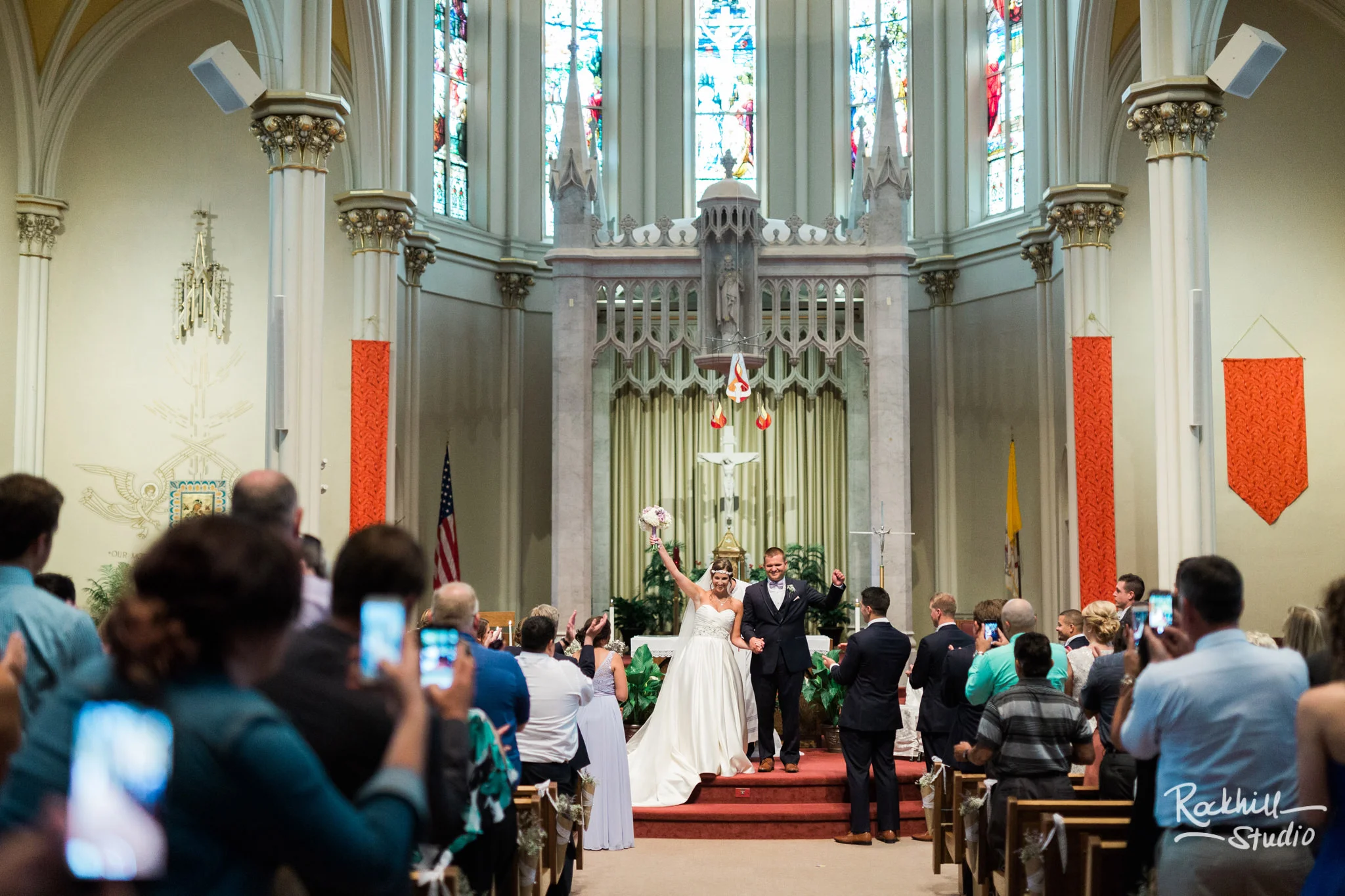 Grand rapids church wedding, traverse city wedding photographer Rockhill Studio