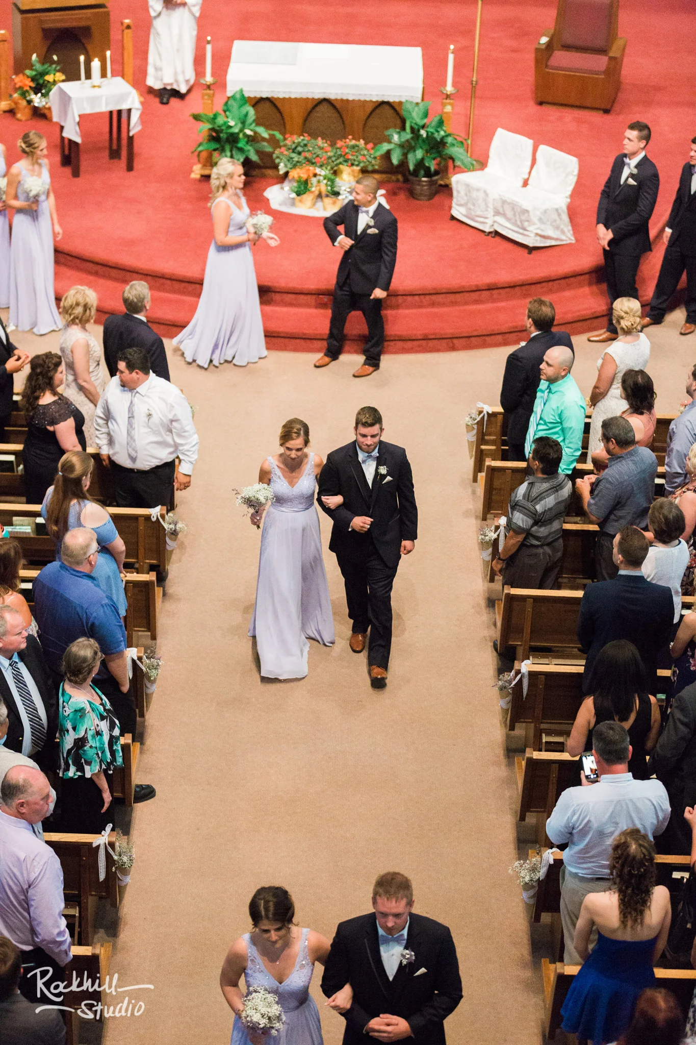 Grand rapids church wedding, traverse city wedding photographer Rockhill Studio