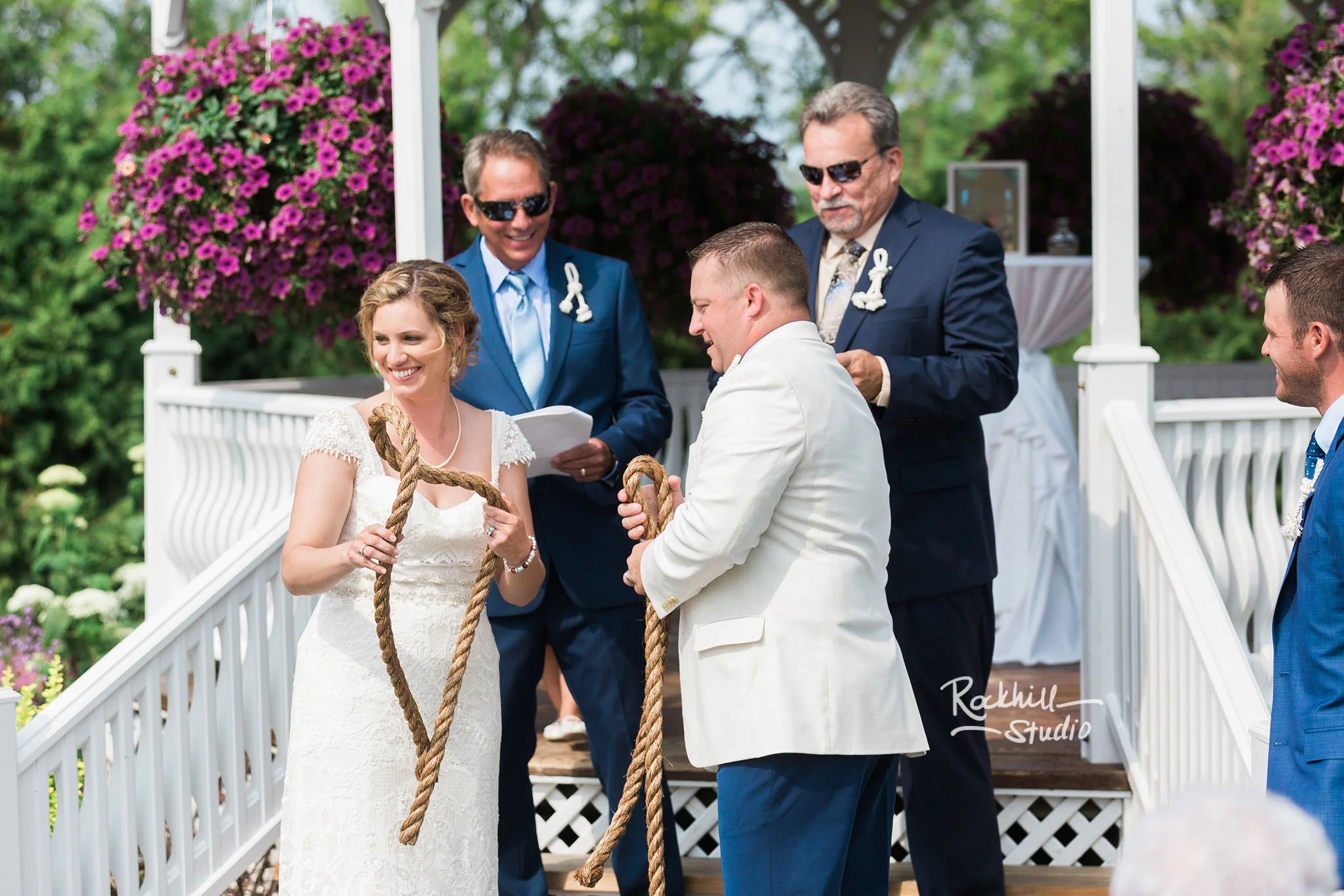 Mission Point Wedding, gazebo, Traverse City Wedding Photographer Rockhill Studio