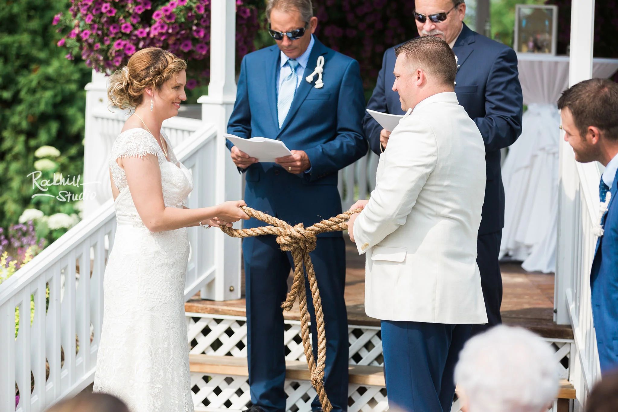 Mission Point Wedding, gazebo, Traverse City Wedding Photographer Rockhill Studio