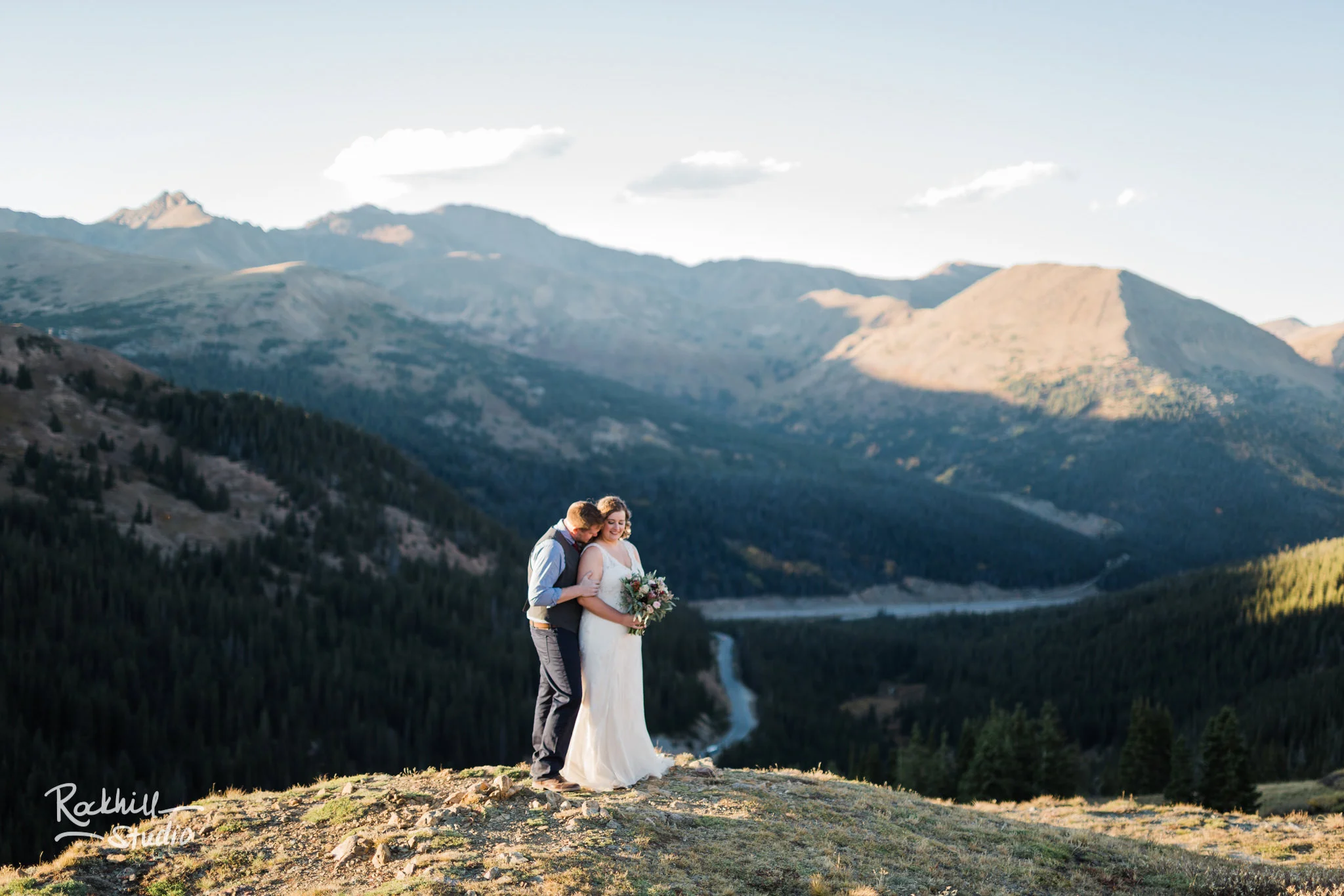 Destination wedding photographer Rockhill Studio, Loveland Pass, Traverse City to Breckenridge, Colorado