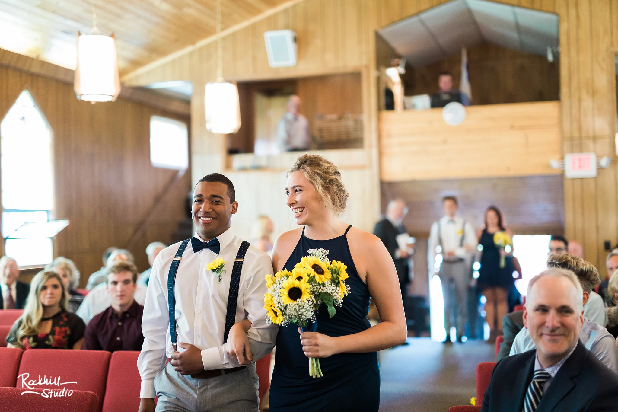 Drummond Island Church, ceremony details, Traverse City Wedding Photographer Rockhill Studio