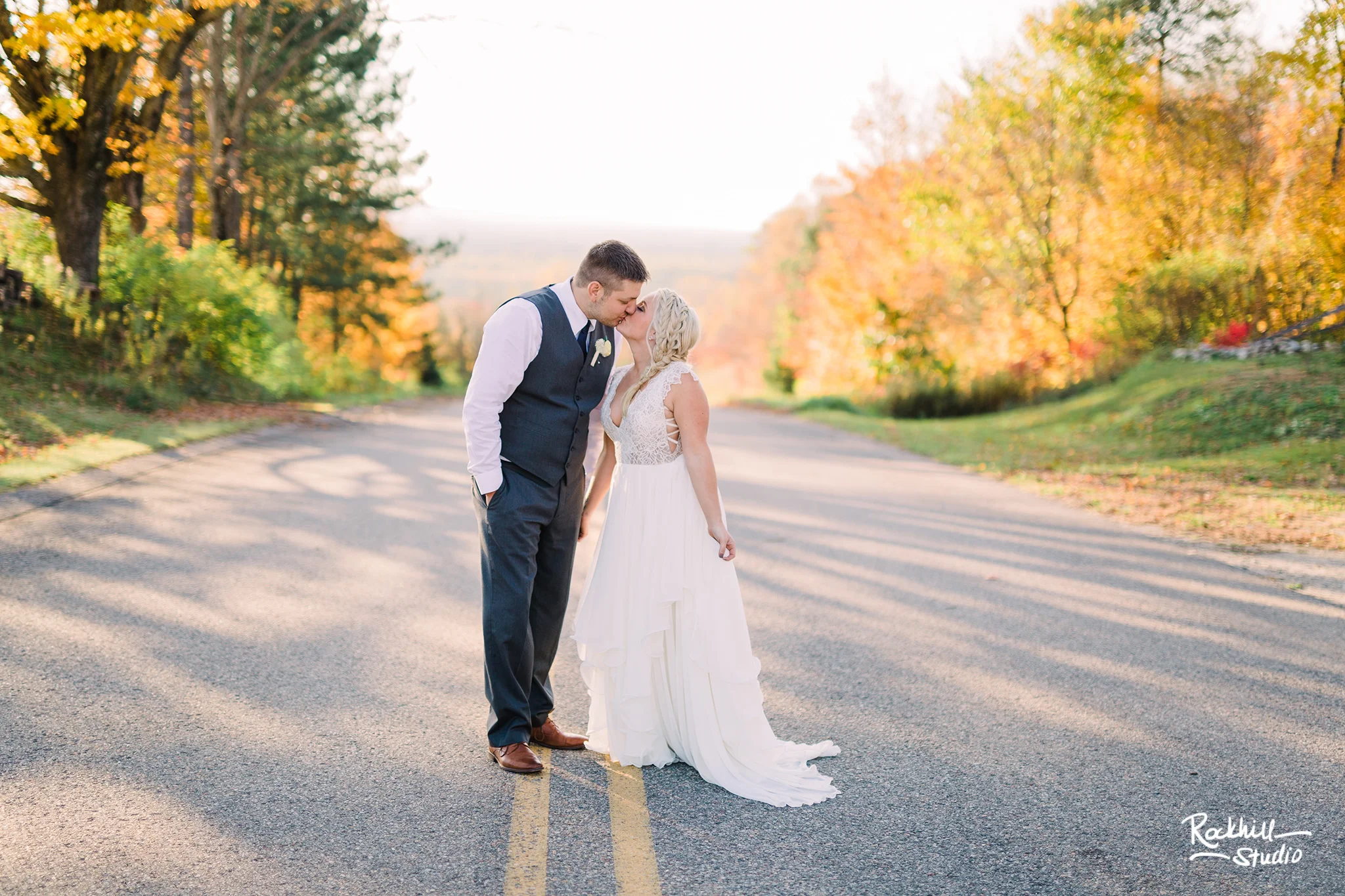 Traverse City Wedding Photographer, bride and groom northern michigan, Rockhill Studio