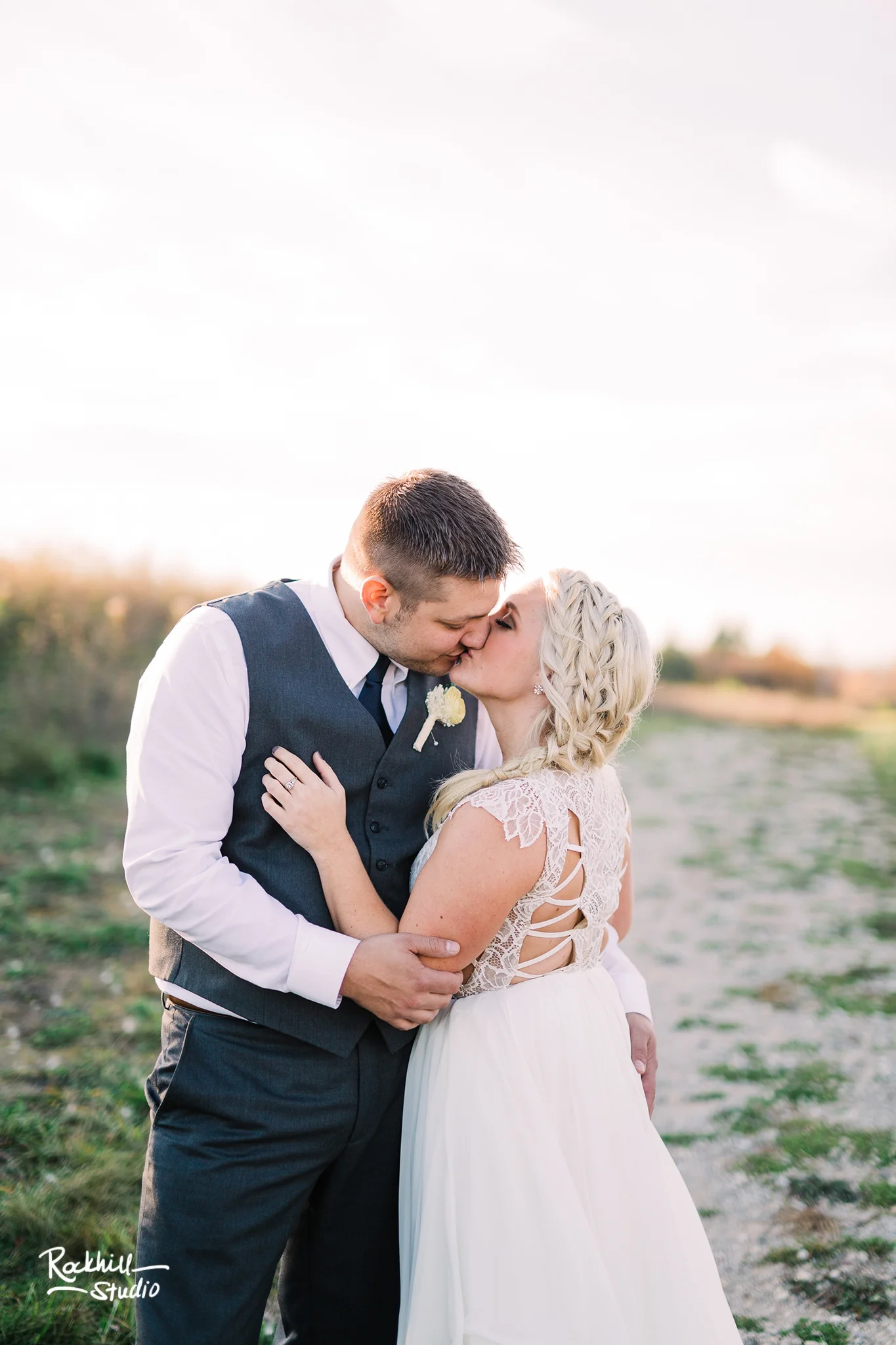 Traverse City Wedding Photographer, bride and groom northern michigan, Rockhill Studio