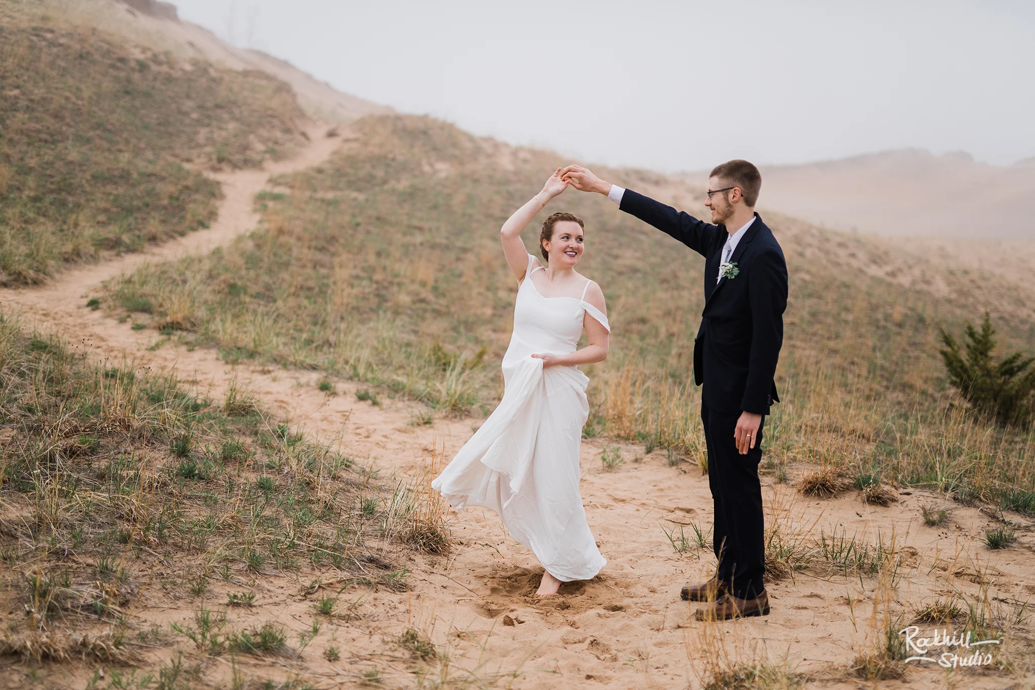 Traverse City Wedding, Sleeping Bear Dunes, beach destination wedding, rockhill studio