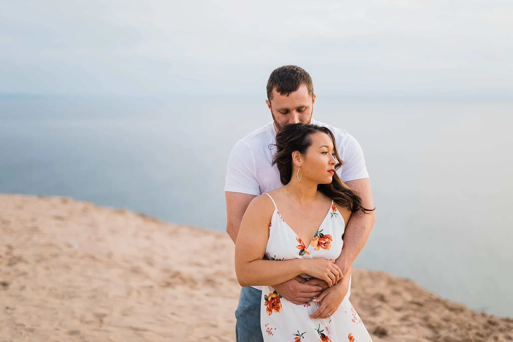 Sleeping Bear Dunes Engagement, Traverse City Wedding Photographer Rockhill Studio
