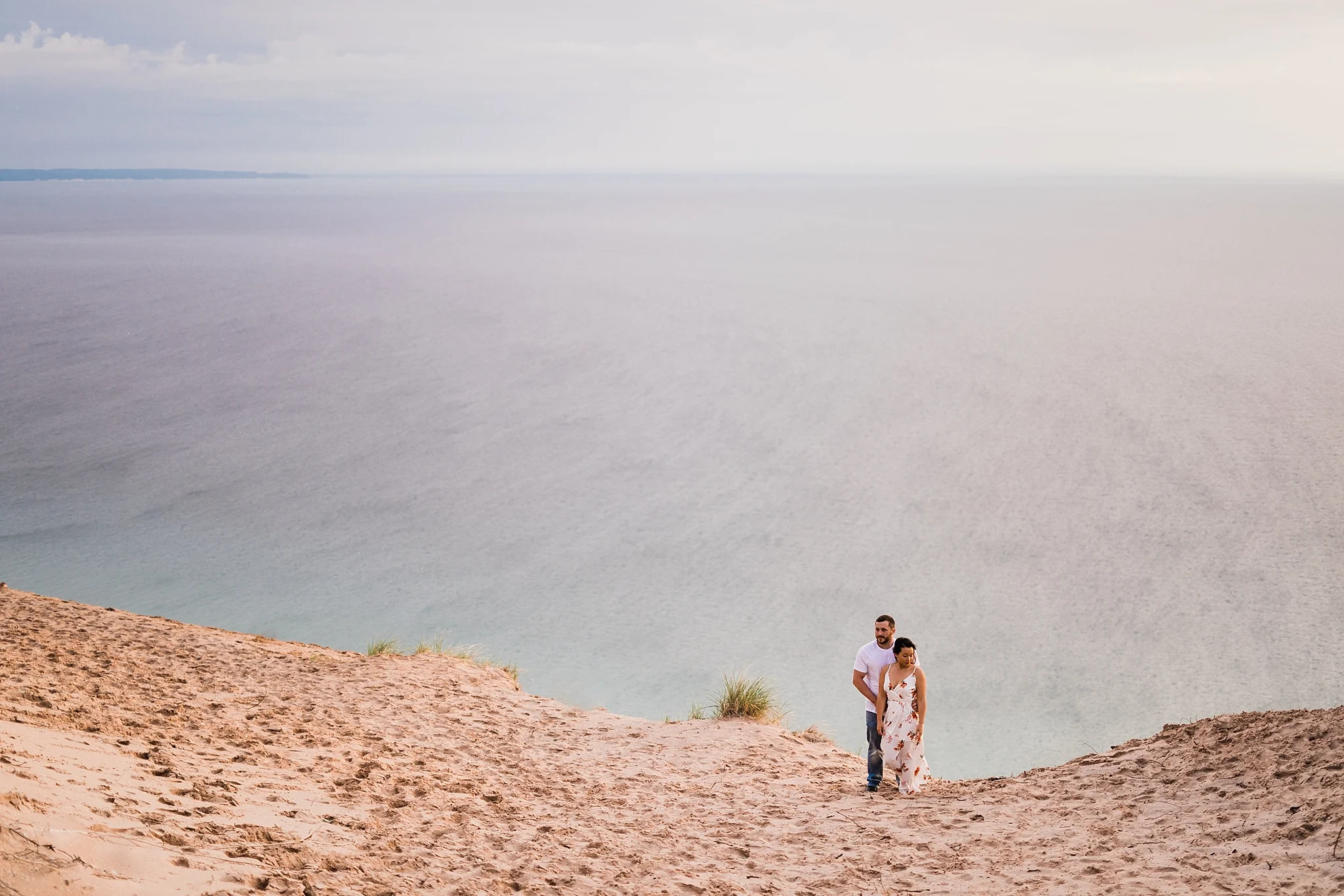 Sleeping Bear Dunes Engagement, Traverse City Wedding Photographer Rockhill Studio