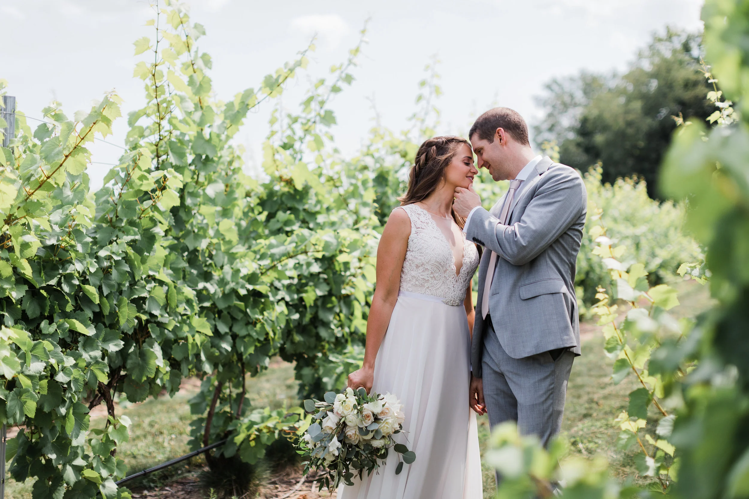 Verterra Vineyards Wedding, Traverse City Michigan photographer Rockhill Studio