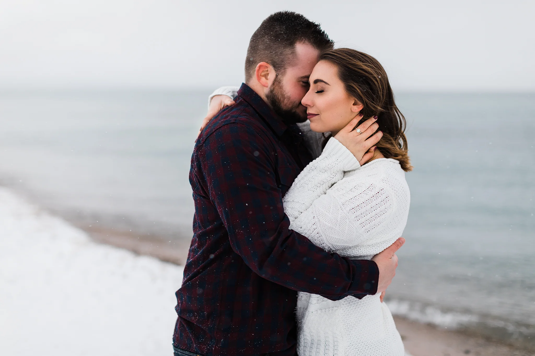 Sleeping Bear Dunes engagement session, Rockhill Studio, Michigan wedding photographer