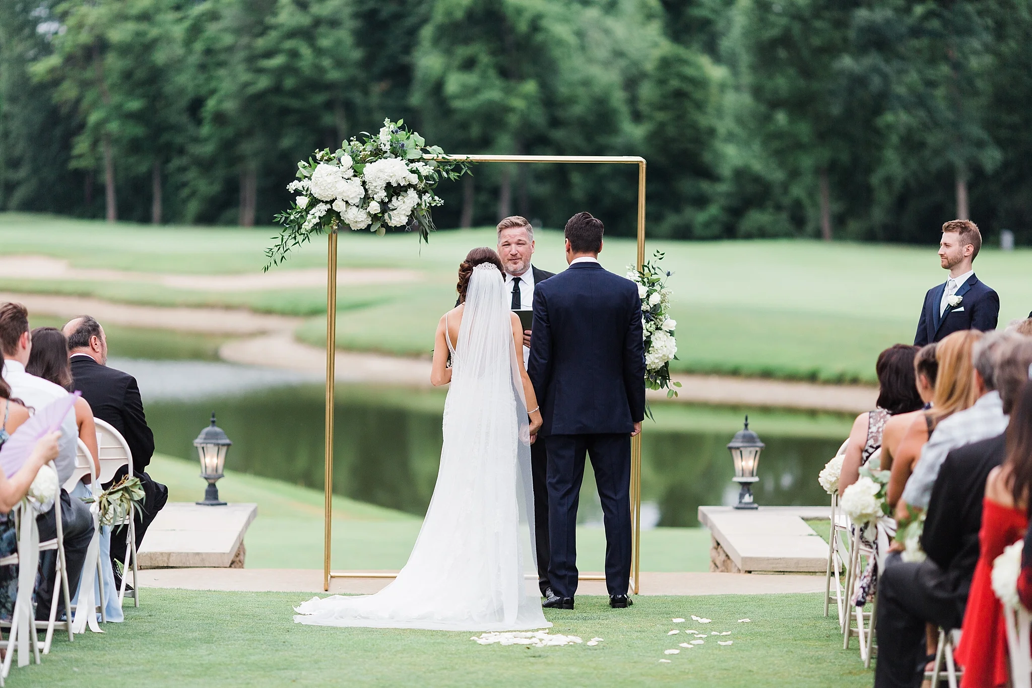 wedding ceremony, traverse city wedding photography Rockhill Studio, northern michigan,