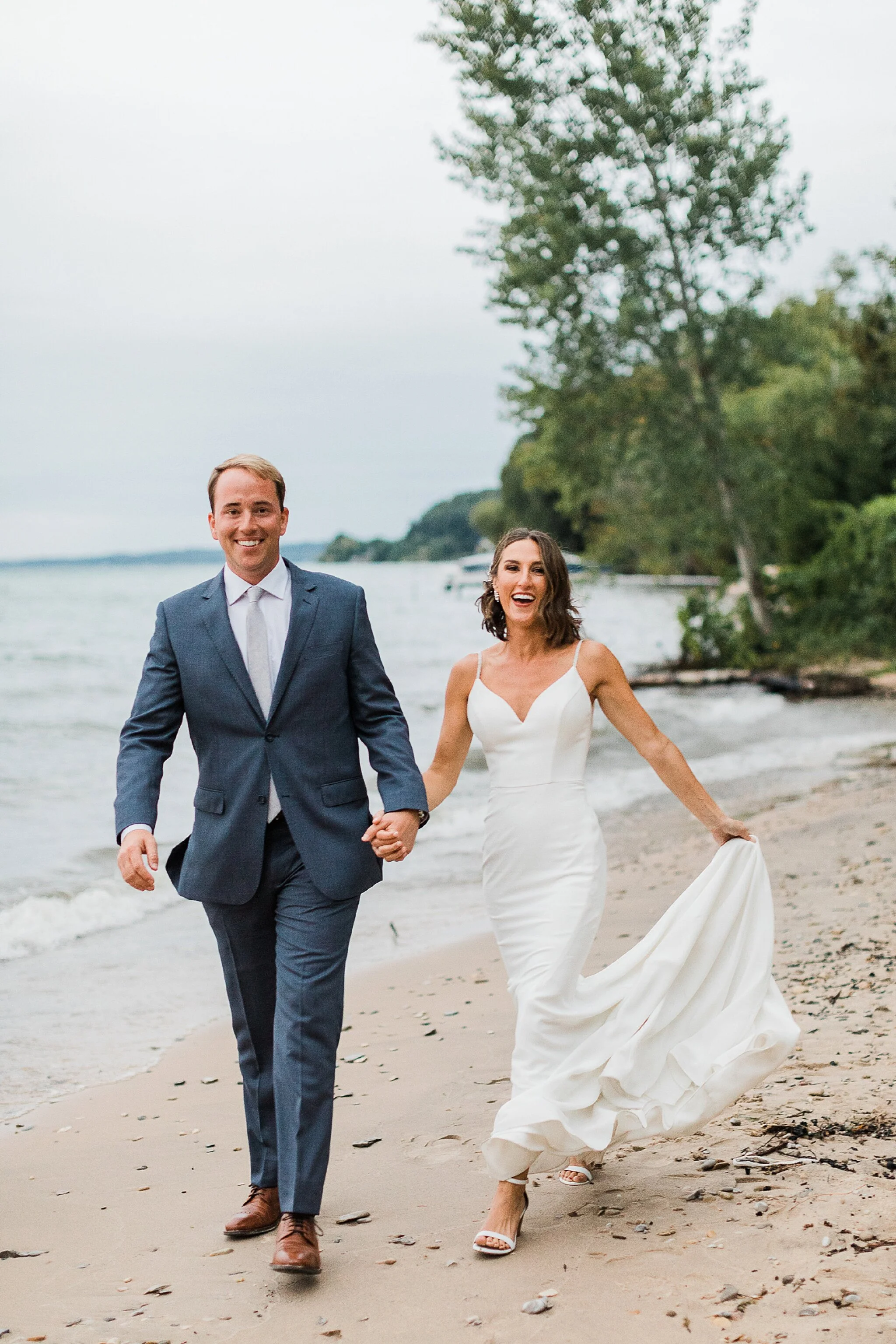 Traverse City vineyard wedding, brengman brothers winery, northern michigan wedding photographer Rockhill Studio