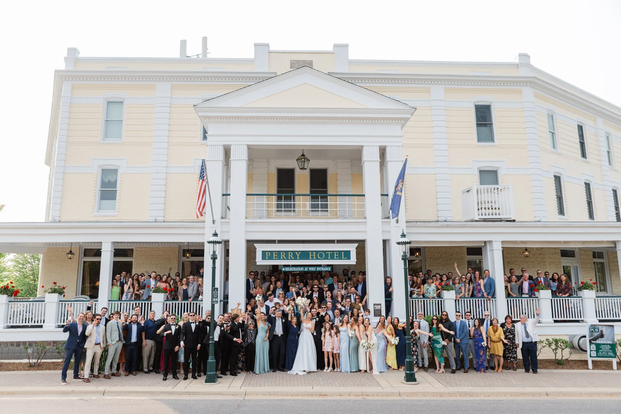 Perry Hotel Wedding Petoskey Rockhill Studio Traverse City Wedding Photography