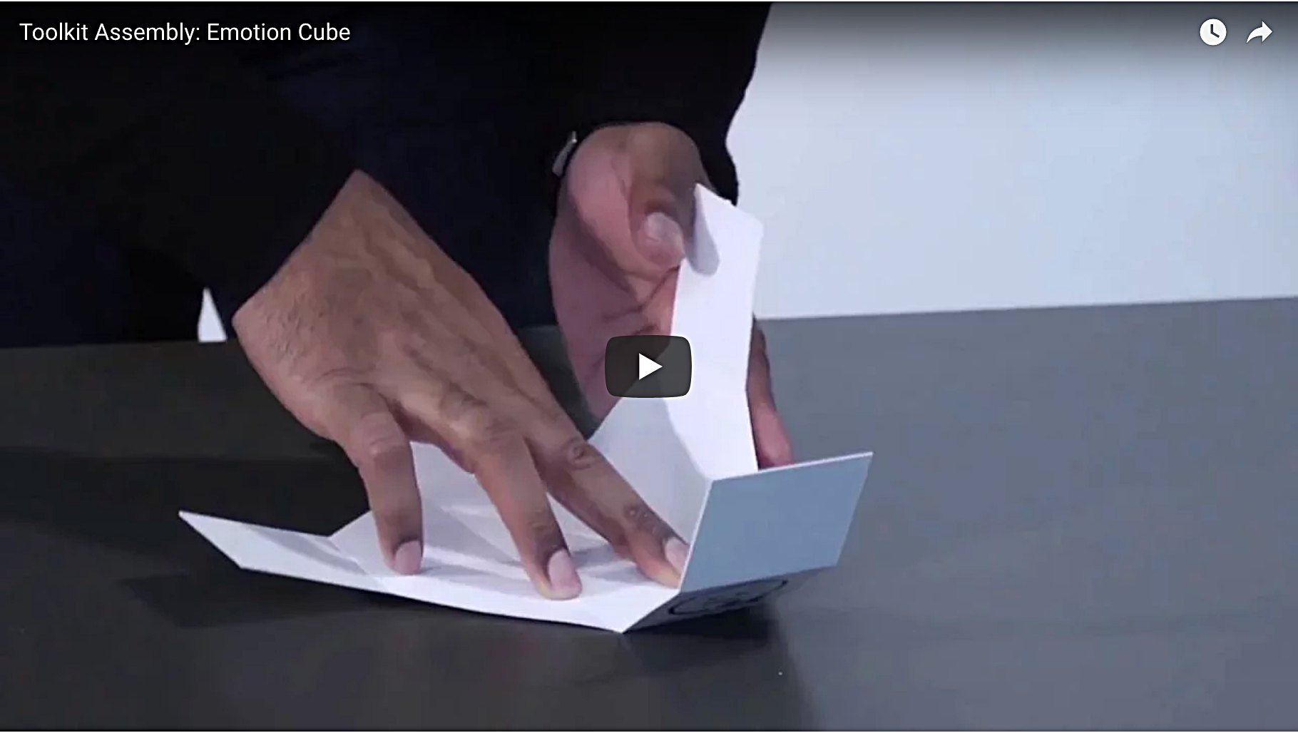 Toolkit Assembly: Emotion Cube