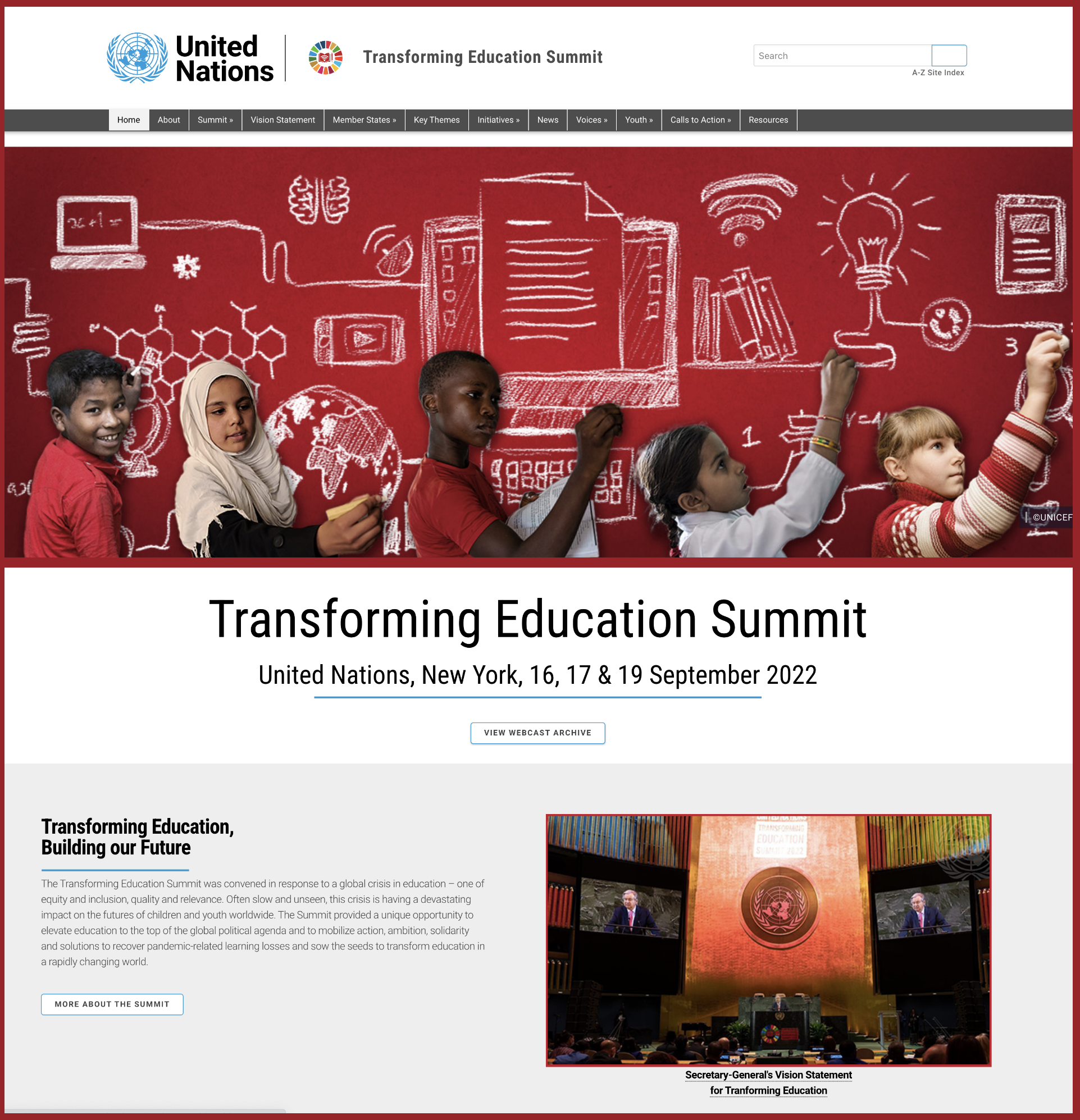 Transforming Education Site