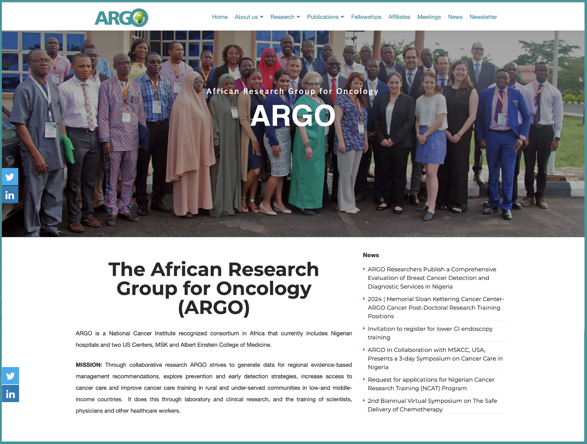 ARGO Website