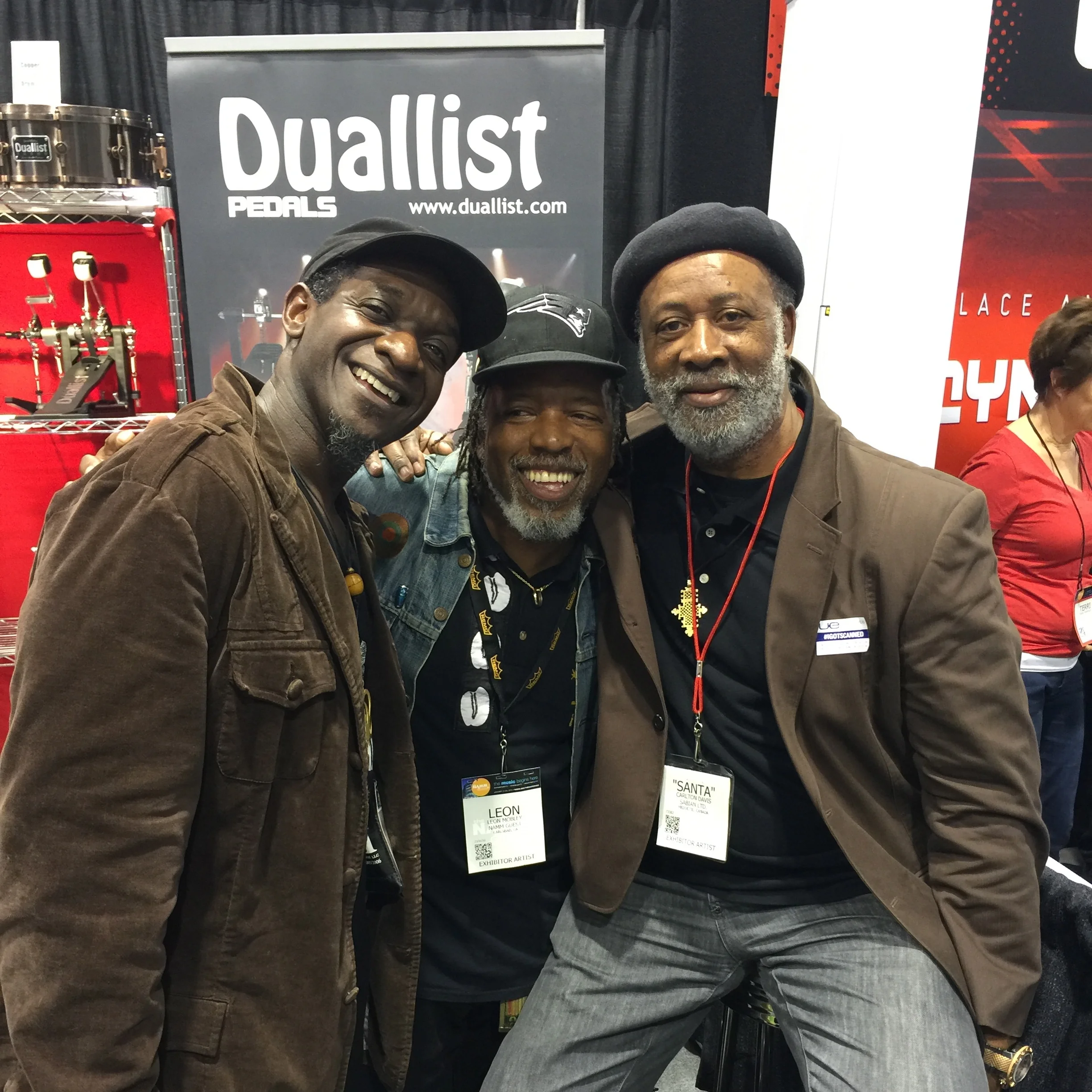 Marcus, Leon, & Santa Davis @ N.A.M.M.