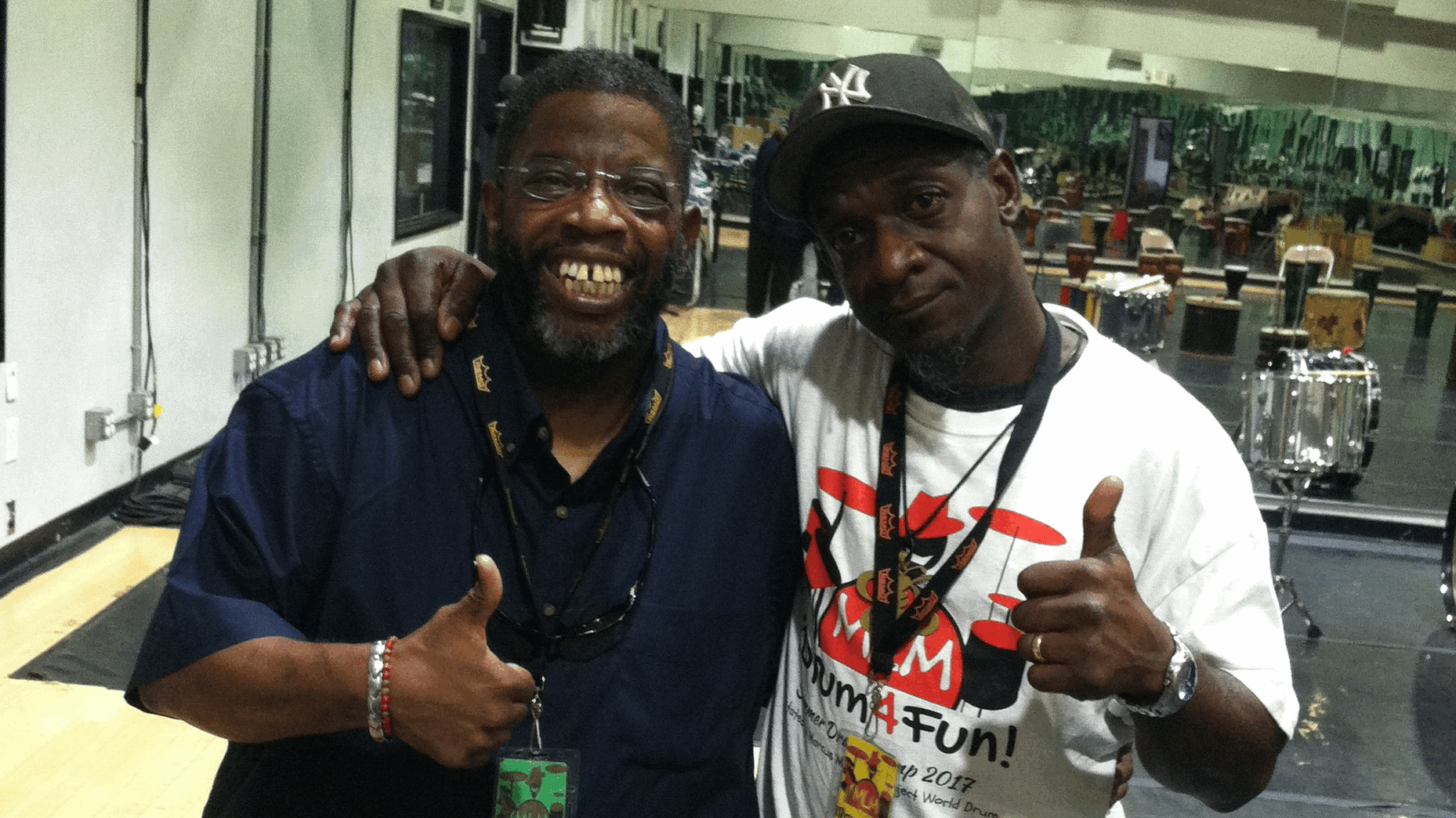 Chris Hart & Marcus @ Summer Drum Camp 2017