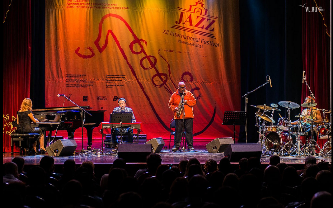 Marcus Miller ensemble in Russia (2015)