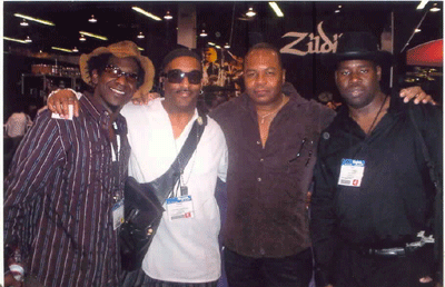 Marcus, Tefere Hazy, Jonathan Moffett, & John Blackwell