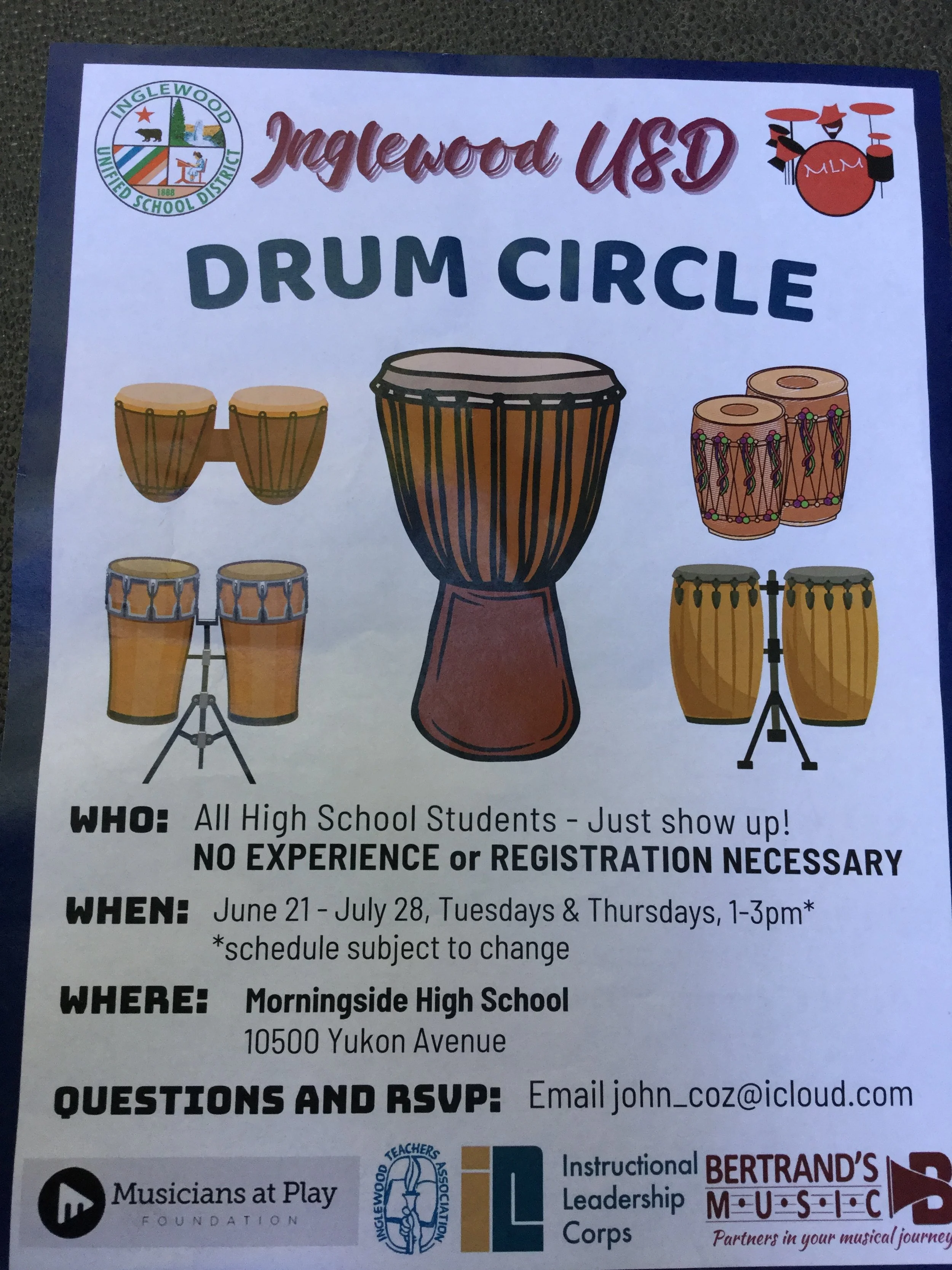 Inglewood Rhythm Circles