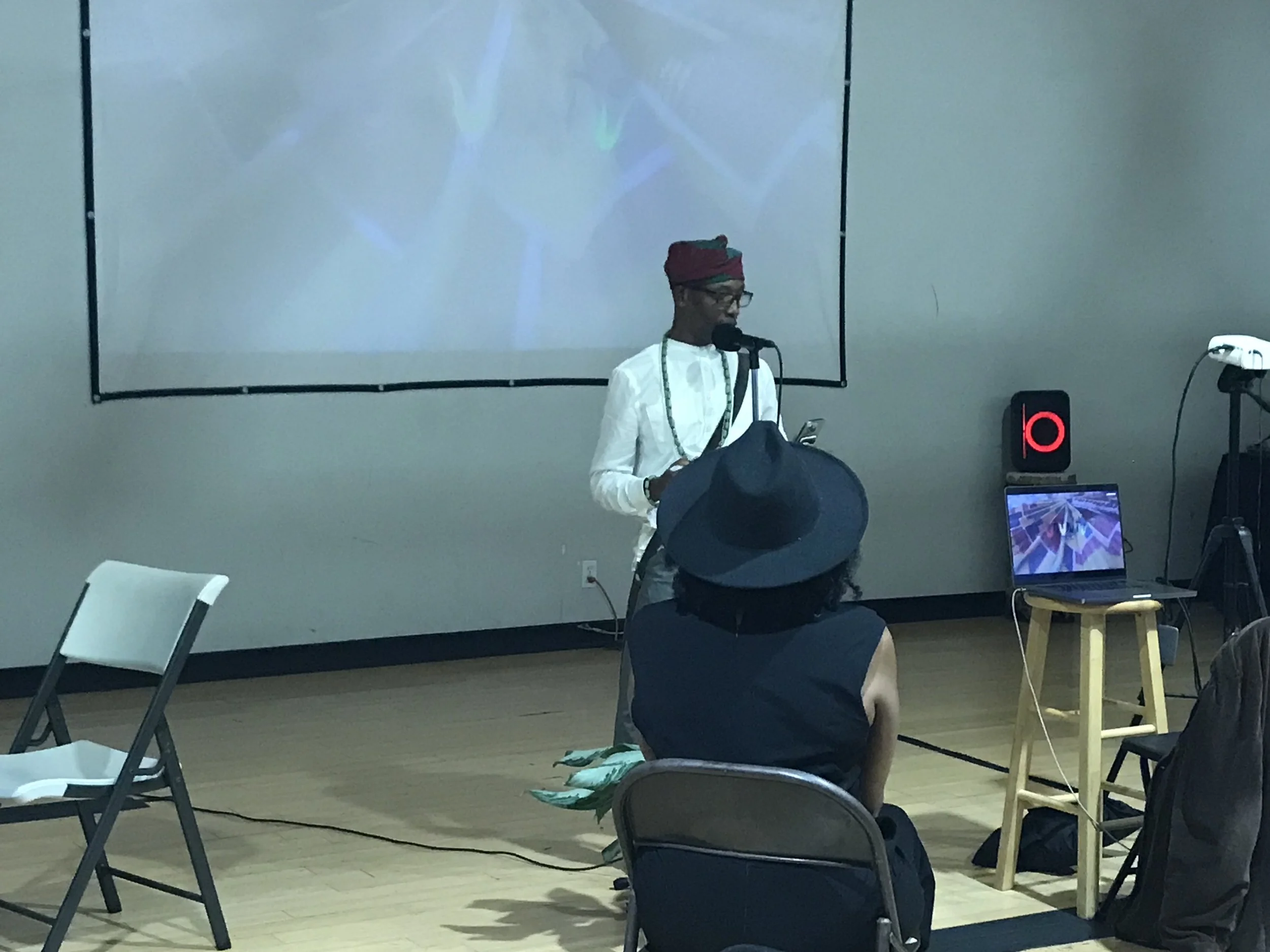  Libation ceremony:  Ade Neff  