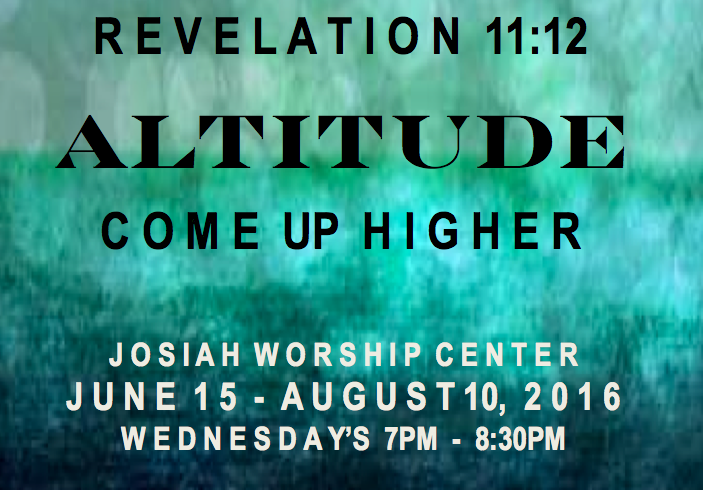 ALTITUDE - SUMMER YOUTH MINISTRY