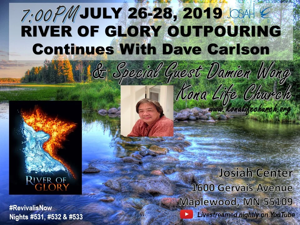 RIVER OF GLORY OUTPOURING CONTINUES