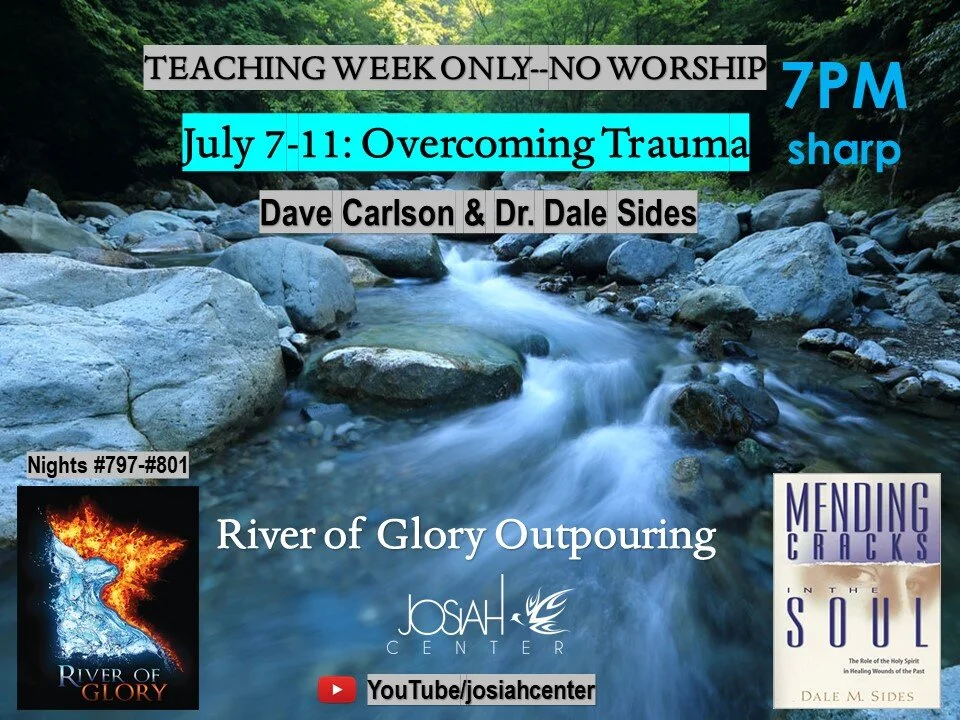 LIVESTREAM ONLY TEACHING: RIVER OF GLORY OUTPOURING CONTINUES