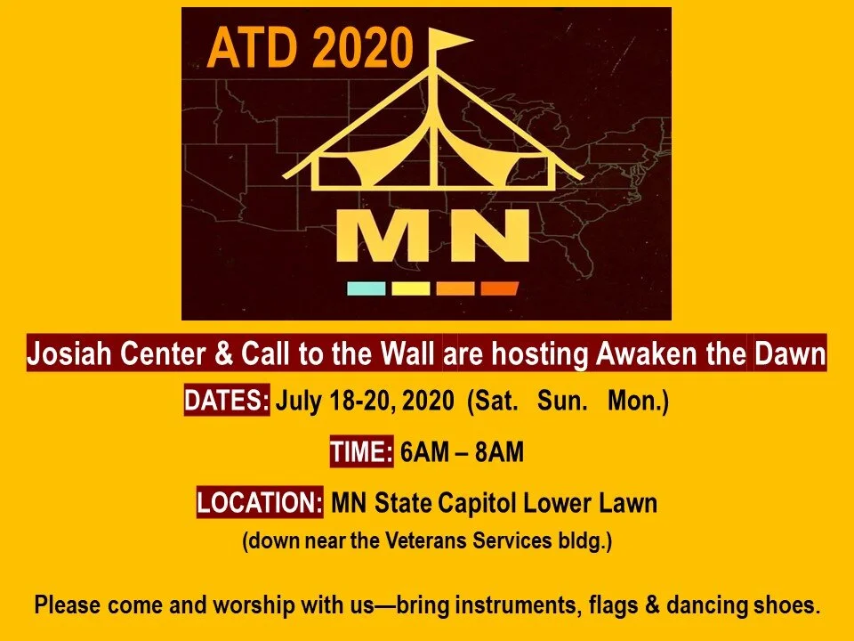 Awaken the Dawn at the MN State Capitol - w/ Call to the Wall