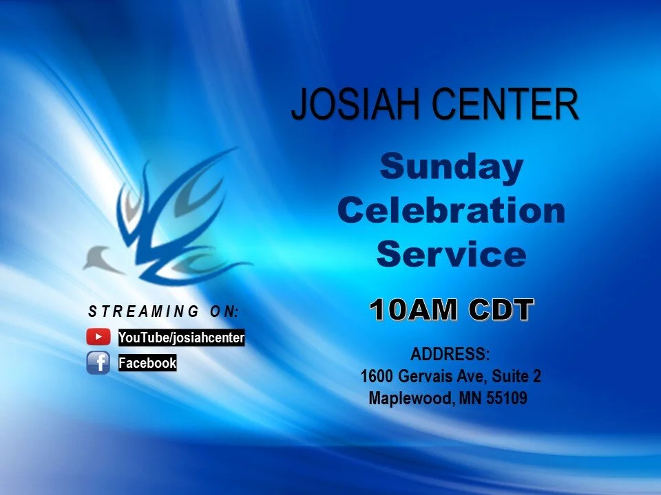 OPEN TO THE PUBLIC: SUNDAY CELEBRATION SERVICE (Doors open at 9:40AM)