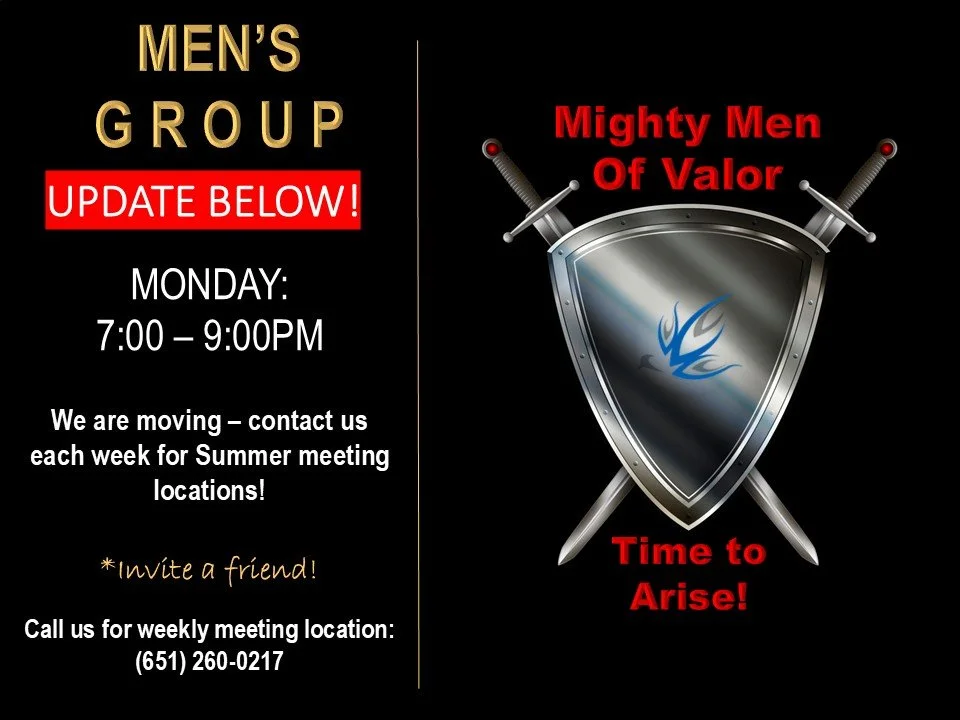MIGHTY MEN OF VALOR: MEN'S GROUP GATHERING