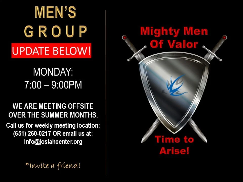 MIGHTY MEN OF VALOR: MEN'S GROUP GATHERING