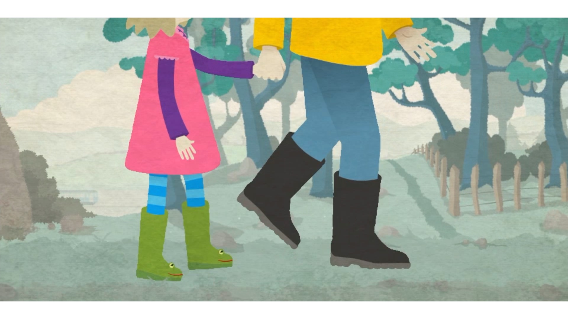 Four Years from Now, Walking with My Daughter - Film By: Liam Owen
