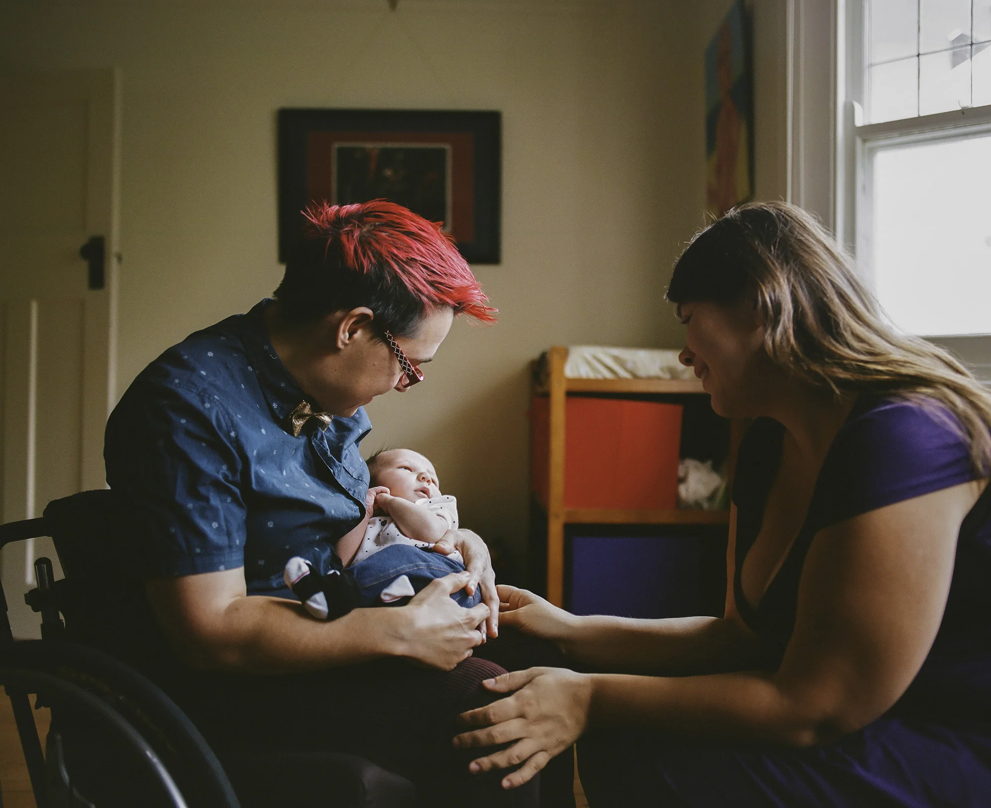  Anne, Jax, Jacki ( Just a few days old) Hawthorn, Victoria.  “When the survey was called I (Anne) was pregnant, but we still hadn't told everyone. It was heartbreaking to be in the first trimester and dealing with all the fears associated with that 