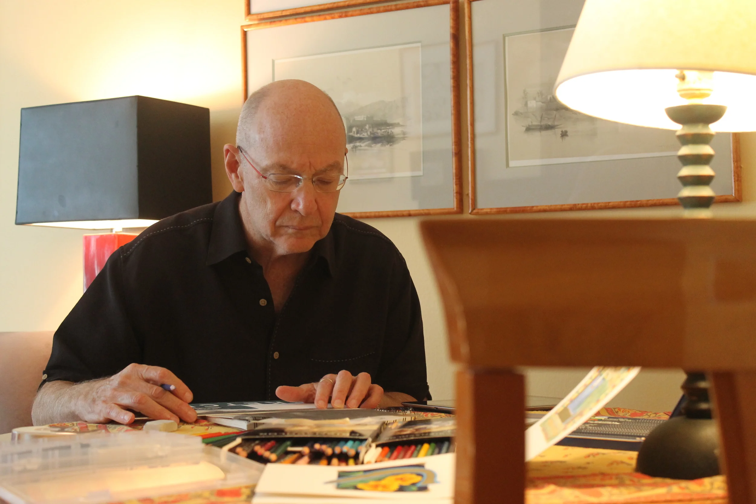 Youssef Cohen, a terminally ill patient who supports aid in dying says knowing he has an option allows him to be happy and enjoy basic things like taking water color lessons, playing pool and spending time with his wife and friends.