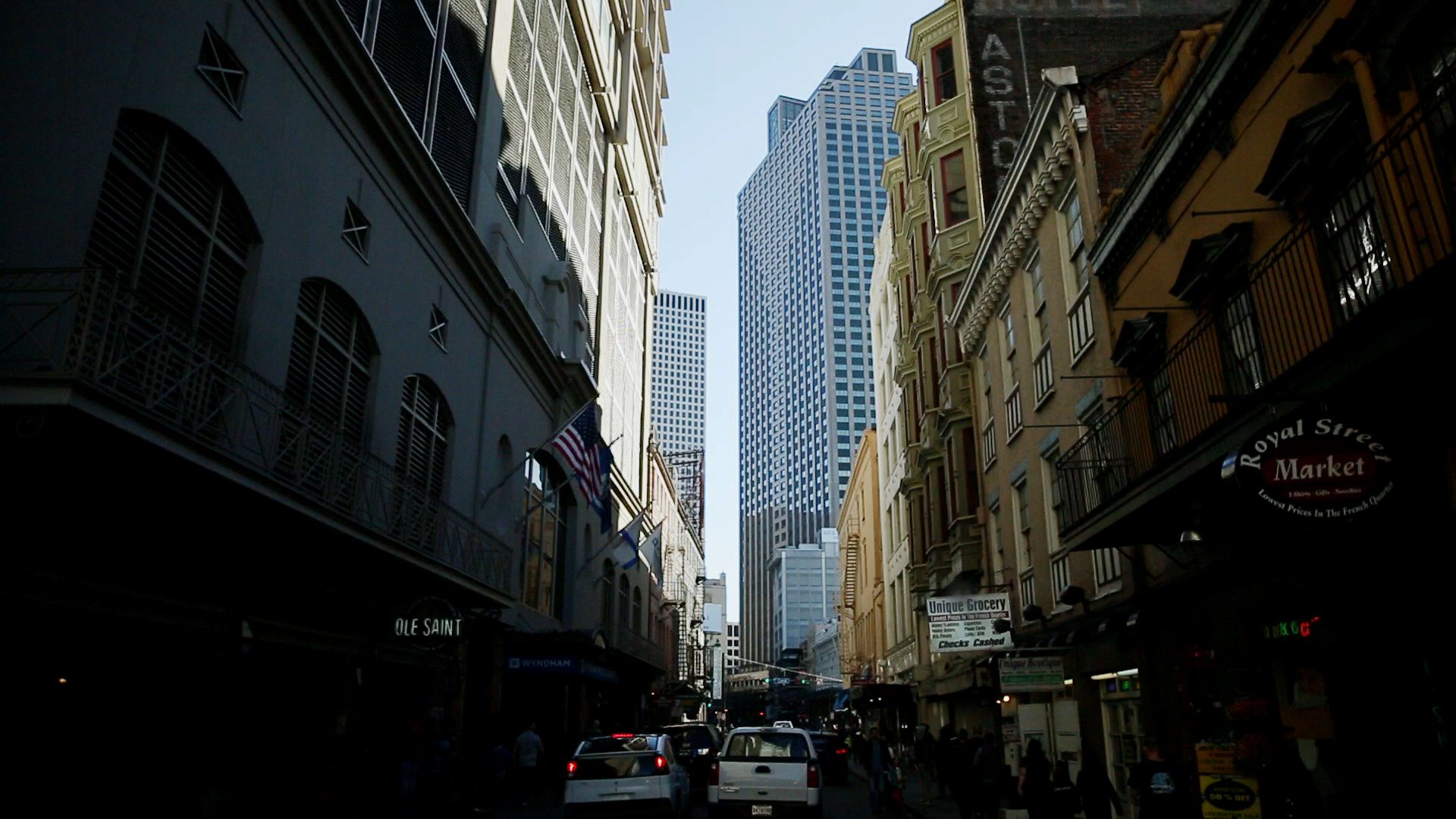 We love the New Orleans light creeping through the city streets.