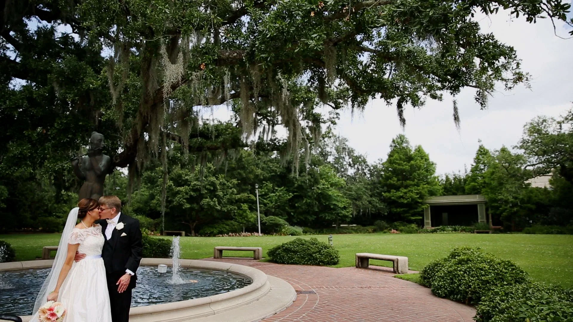 Beth & Dominic // City Park Pavilion of Two Sisters Wedding