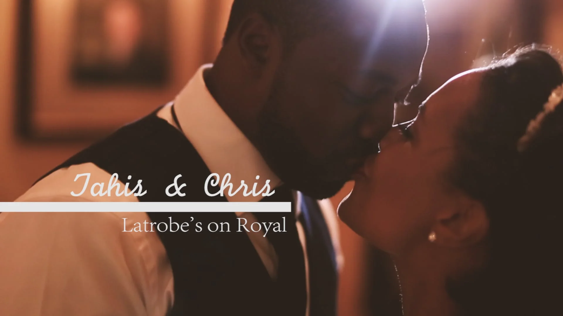 Tahis & Chris // Latrobe's on Royal Wedding