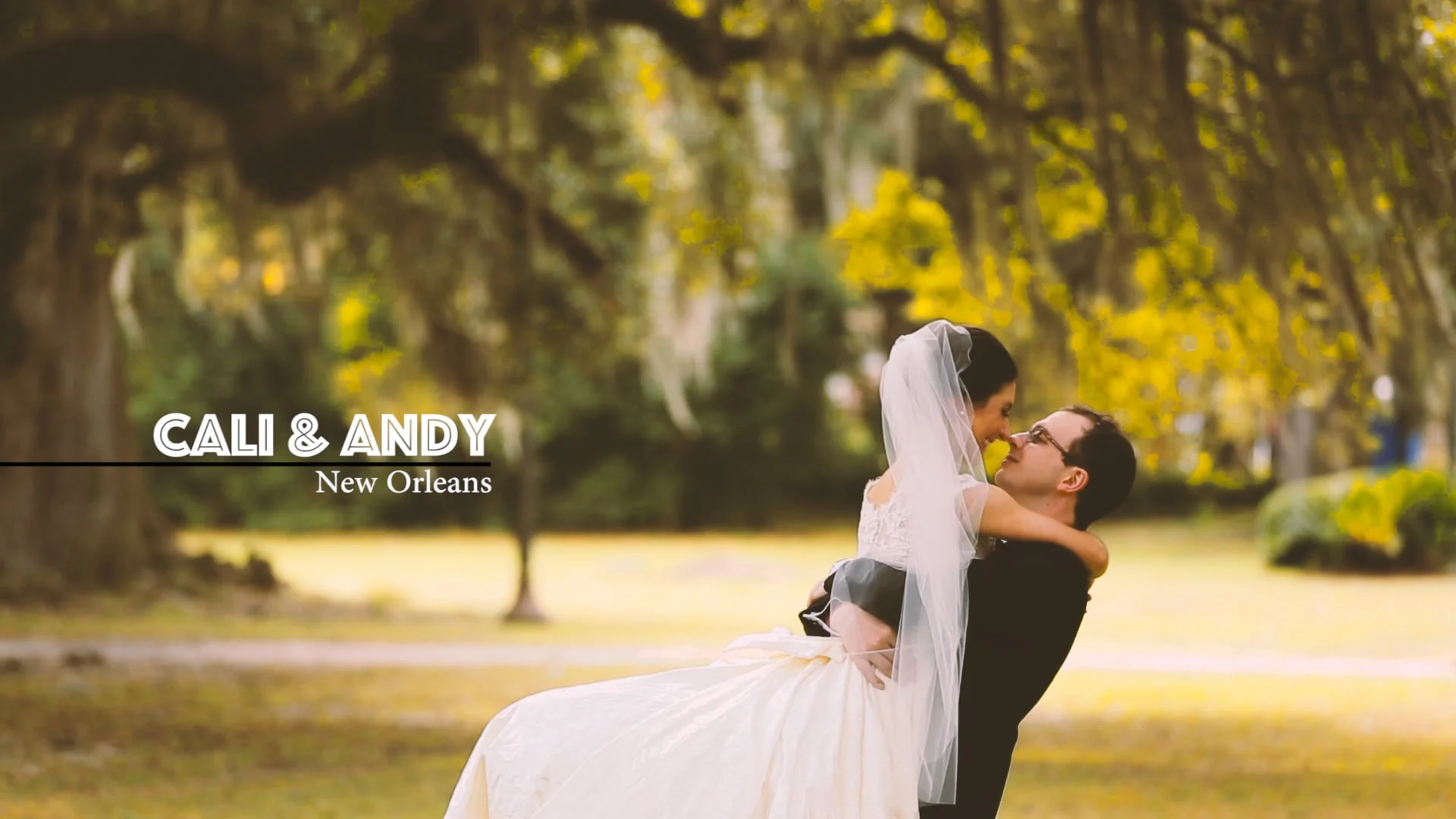 Cali & Andy // Broussard's Wedding Video