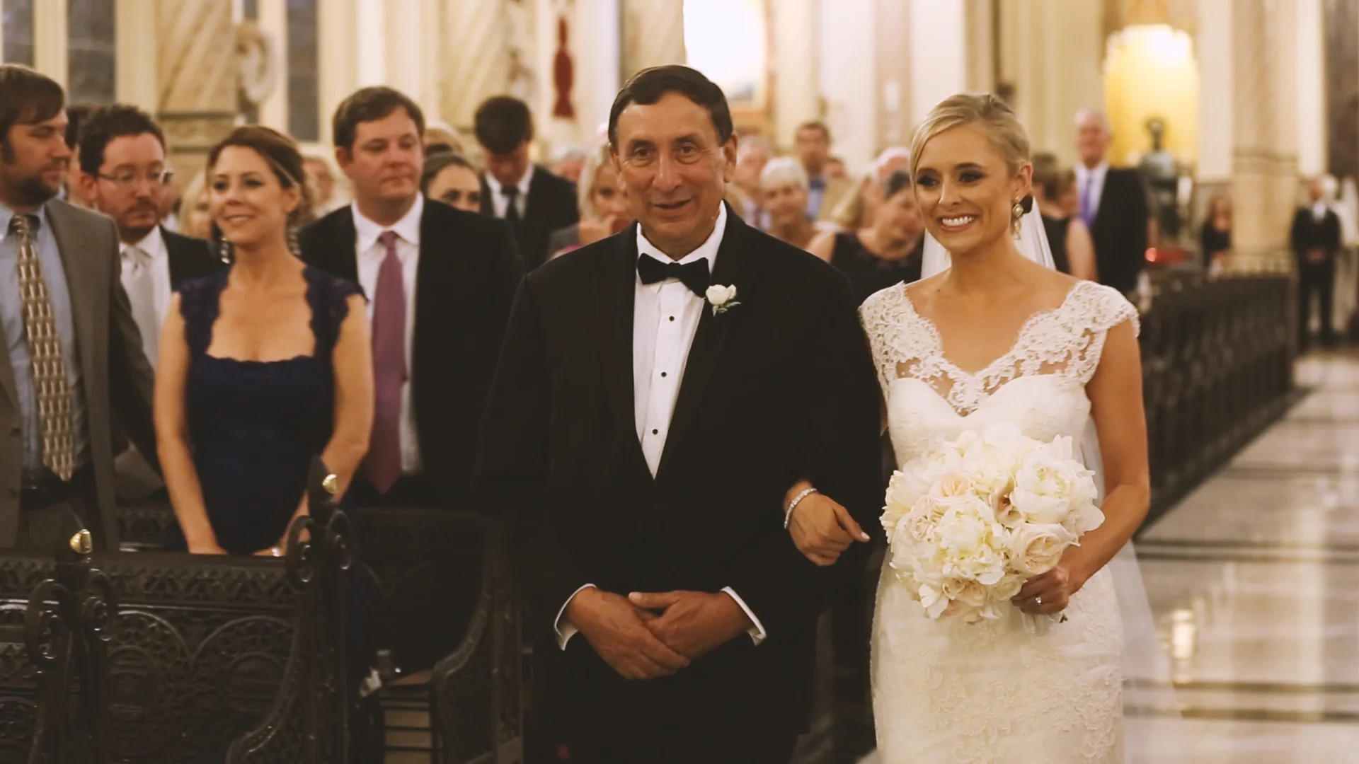 Father Daughter Walk - Bride Film