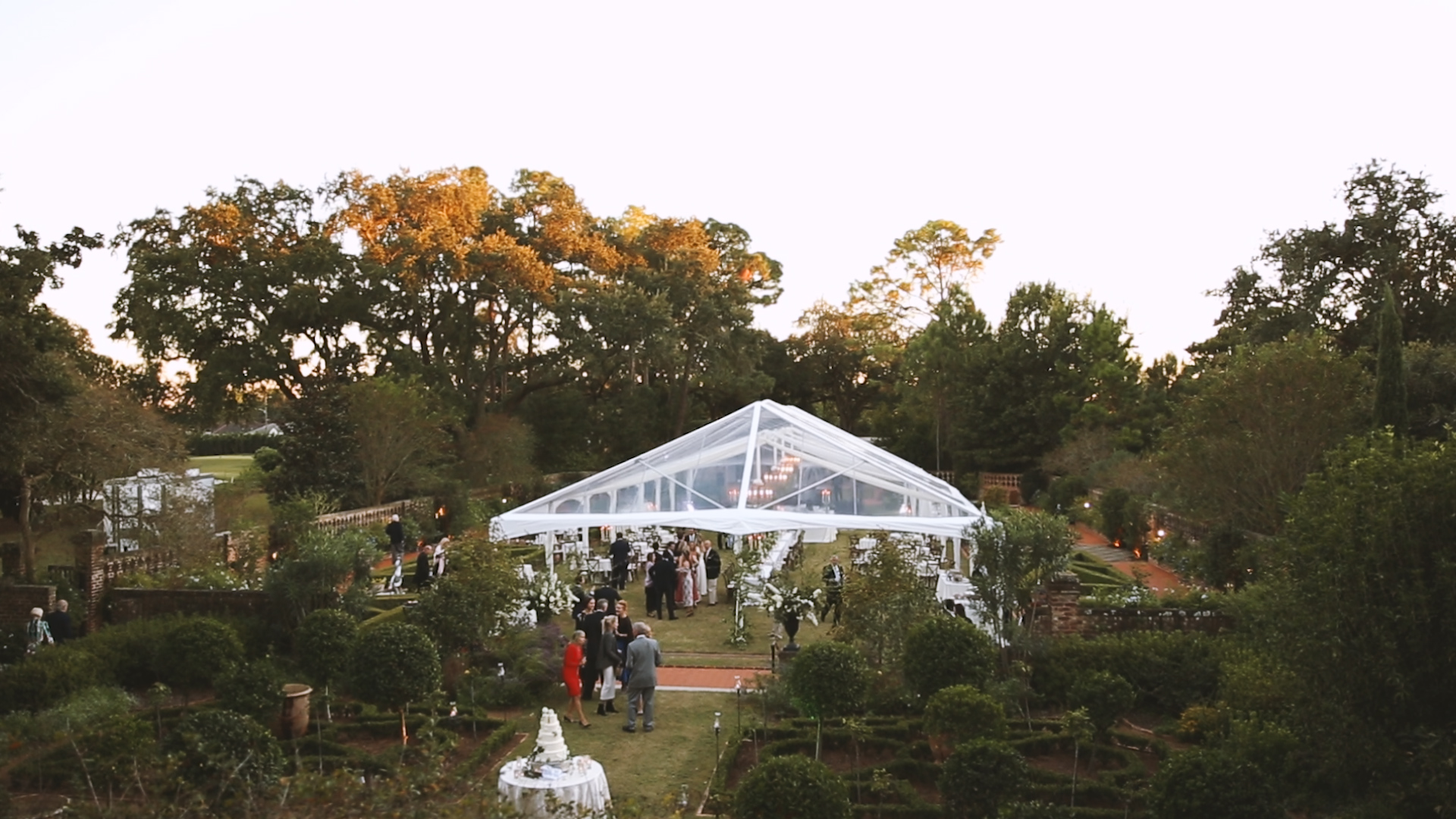 Clear Garden Tent - Bride Film