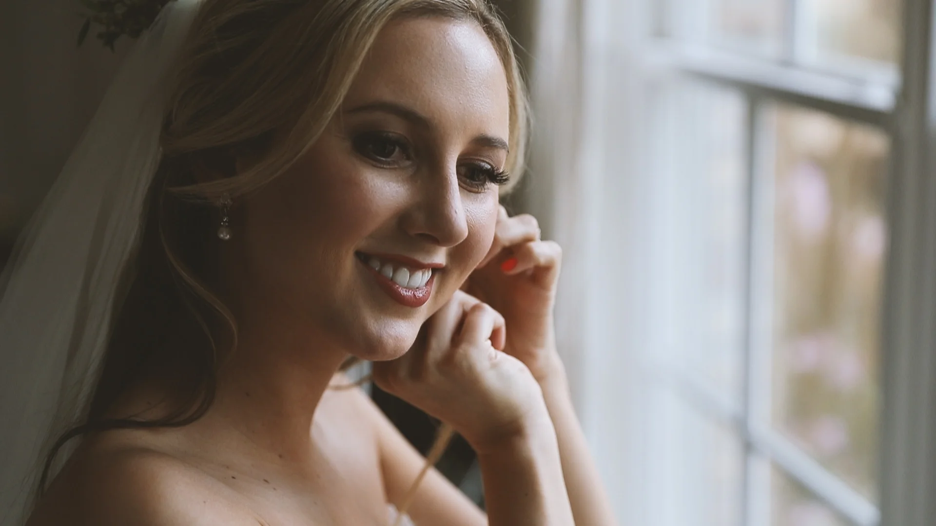 Wedding Earrings - Bride Film