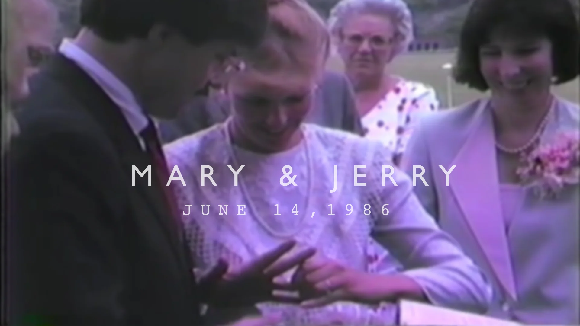 Why You Need A Wedding Video!  Yes, for this generation and the next!