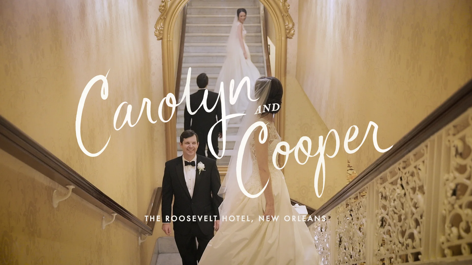 Roosevelt Hotel New Orleans Wedding // Carolyn and Cooper