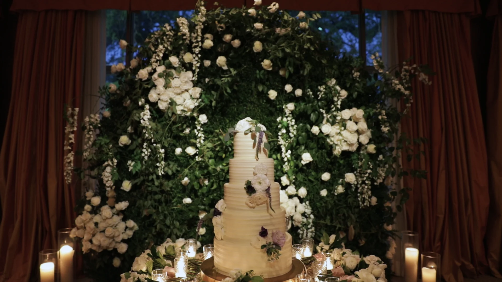 New Orleans Wedding Video_Sibyl and Charles_Wedding Cake
