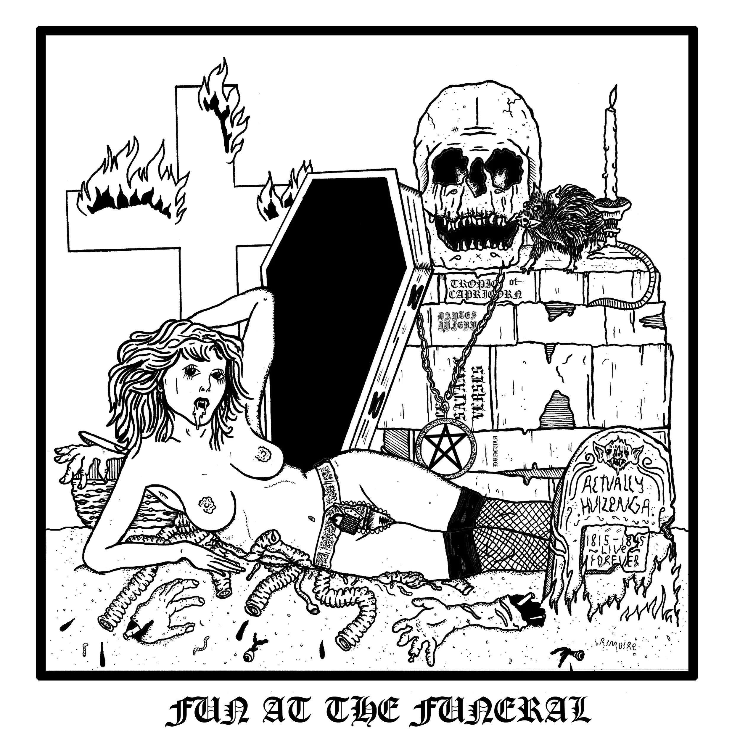 Actually Huizenga - Fun at the Funeral - Chastity Belt version.
