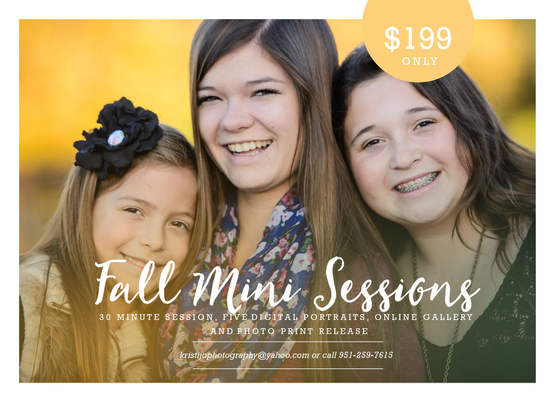 Fall Mini Sessions