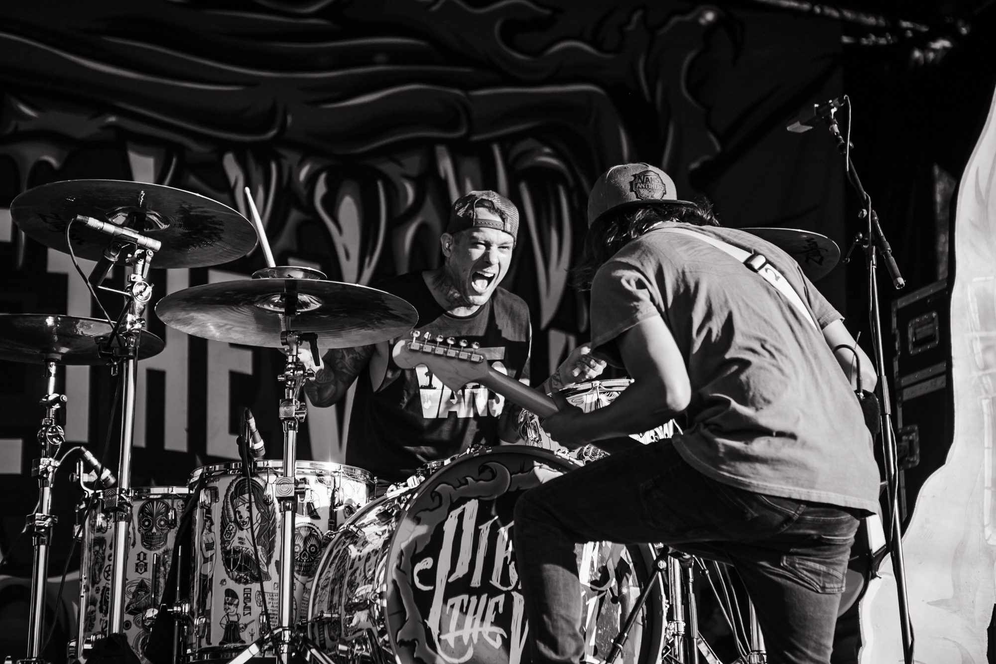 Vic & Mike Fuentes I call this "Brother Communication"